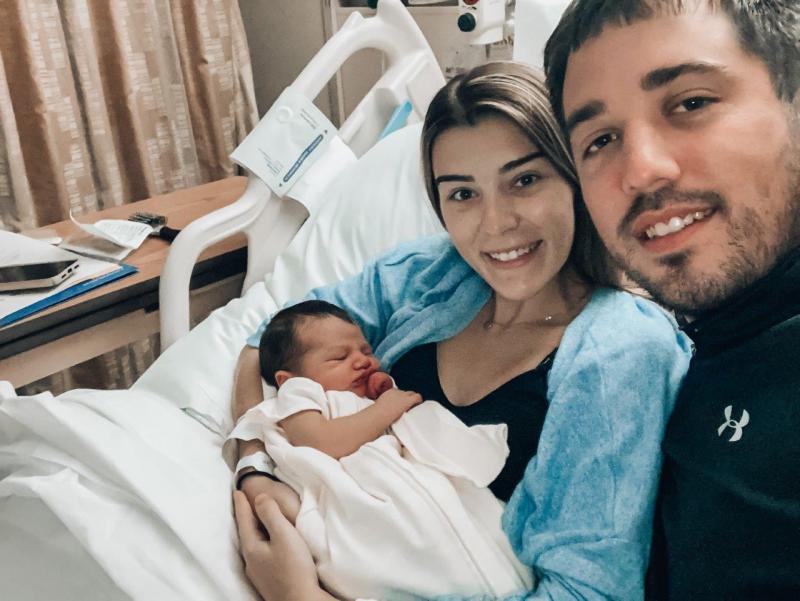 Alexzandra and Christopher Cockerham with their new son, Jackson, celebrate the excellent care they received at Beebe. SUBMITTED PHOTO
